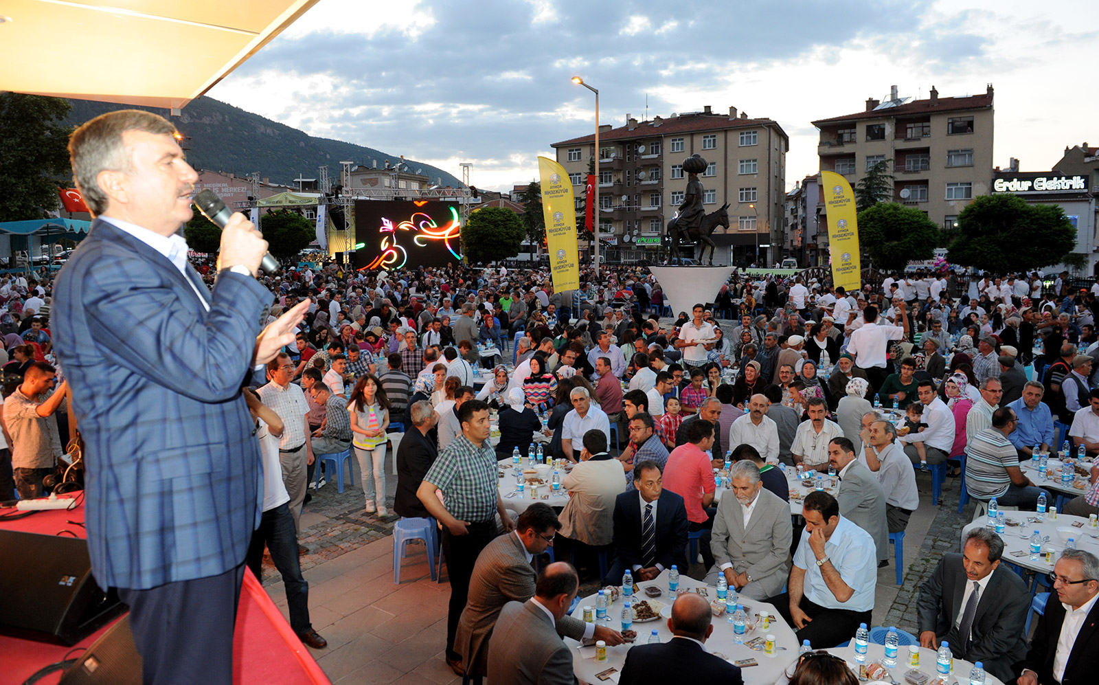 Akşehir'de İftar Coşkusu Yaşandı