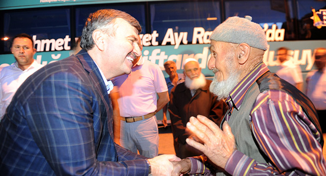 Başkan Akyürek'ten Bozkır'da İftar, 4 İlçede Toplantı
