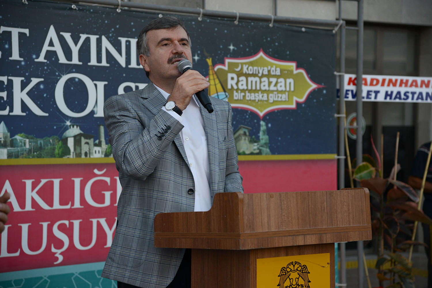 Başkan Akyürek'ten Sağlık Çalışanlarına İftar