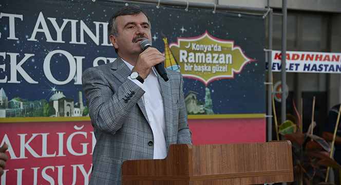 Başkan Akyürek'ten Sağlık Çalışanlarına İftar