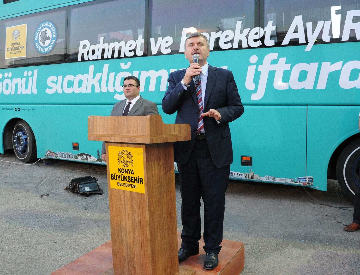 Başkan Akyürek İftarda Yunaklılarla Buluştu