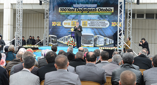 100 Yeni Doğalgazlı Otobüs Hizmete Sunuldu