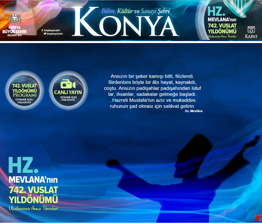 Sema Törenleri İnternetten Canlı Yayınlanıyor