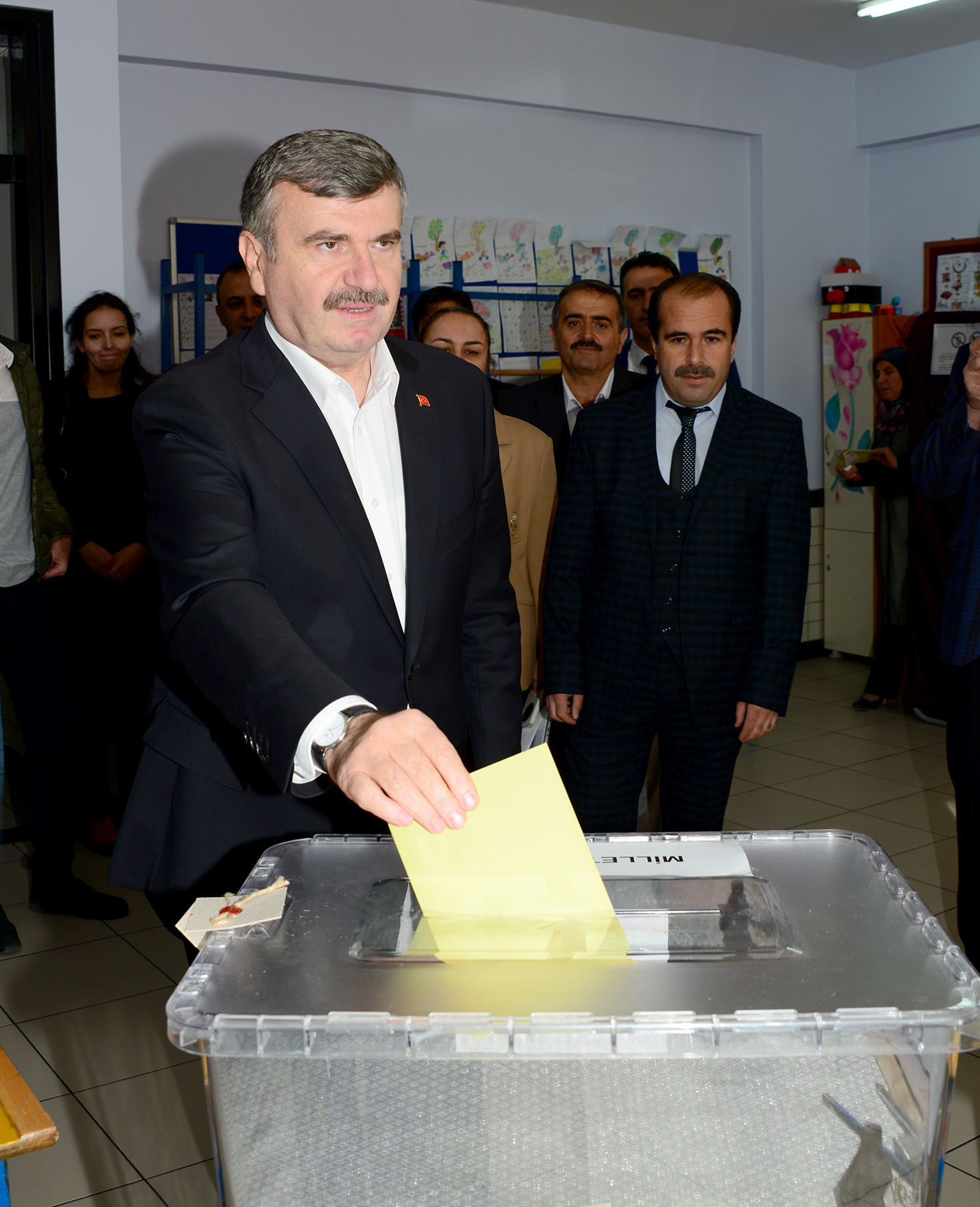 Başkan Akyürek Oyunu 2022 Nolu Sandıkta Kullandı