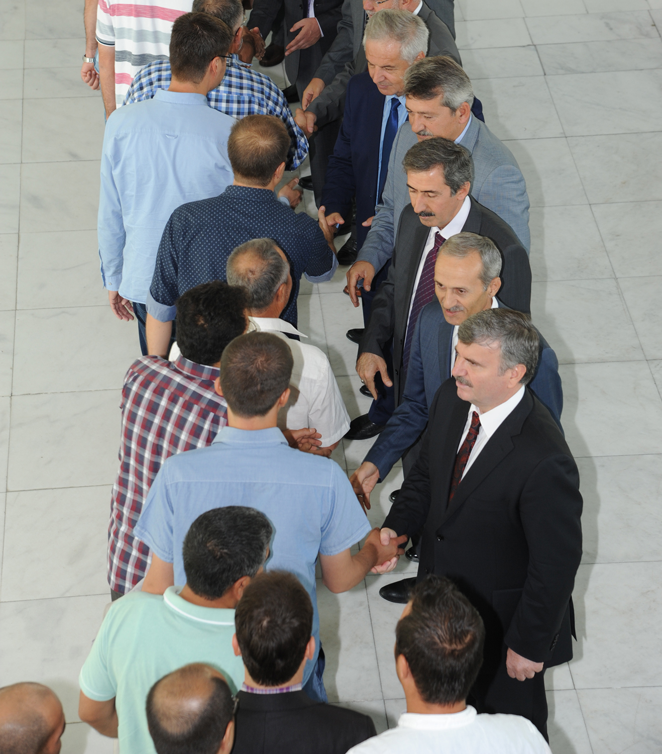 Başkan Akyürek Belediye Personeliyle Bayramlaştı