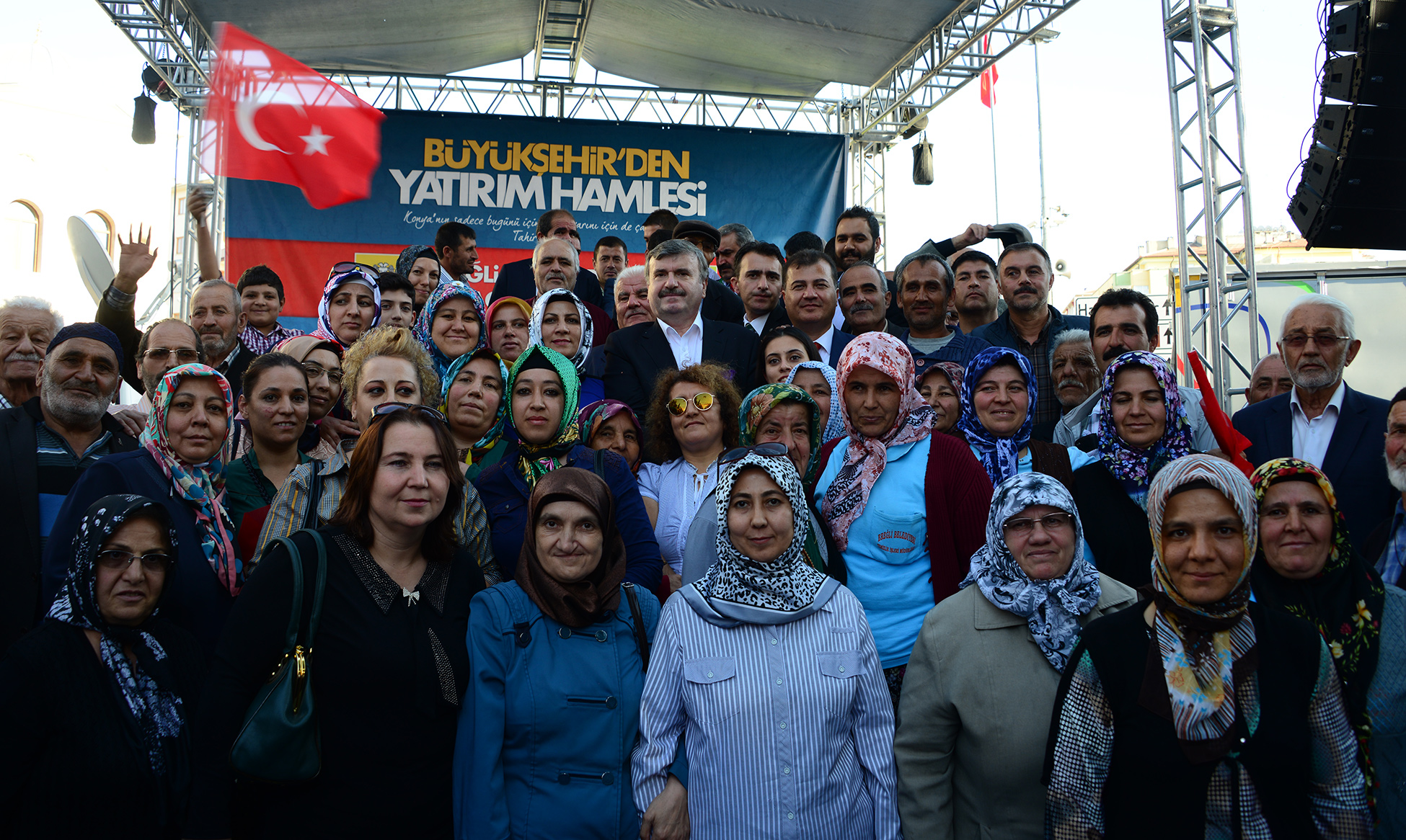 Ereğli'de Başkan Akyürek'e Sevgi Seli