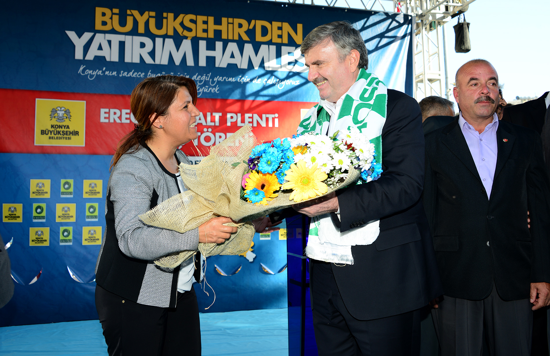 Ereğli'de Başkan Akyürek'e Sevgi Seli