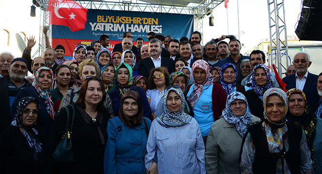 Ereğli'de Başkan Akyürek'e Sevgi Seli