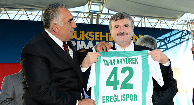 Ereğli'de Başkan Akyürek'e Sevgi Seli