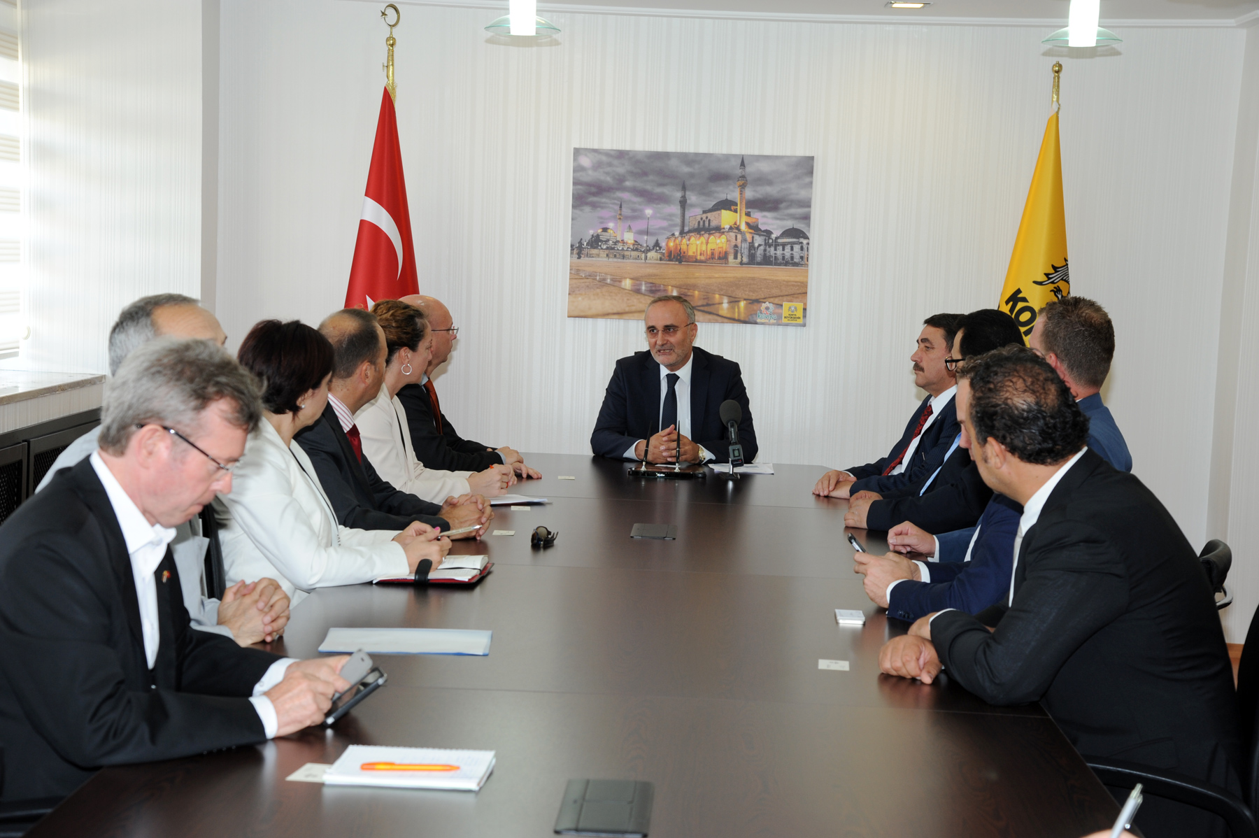 Hollanda Heyetinden Büyükşehir'e Ziyaret