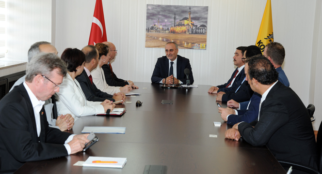 Hollanda Heyetinden Büyükşehir'e Ziyaret