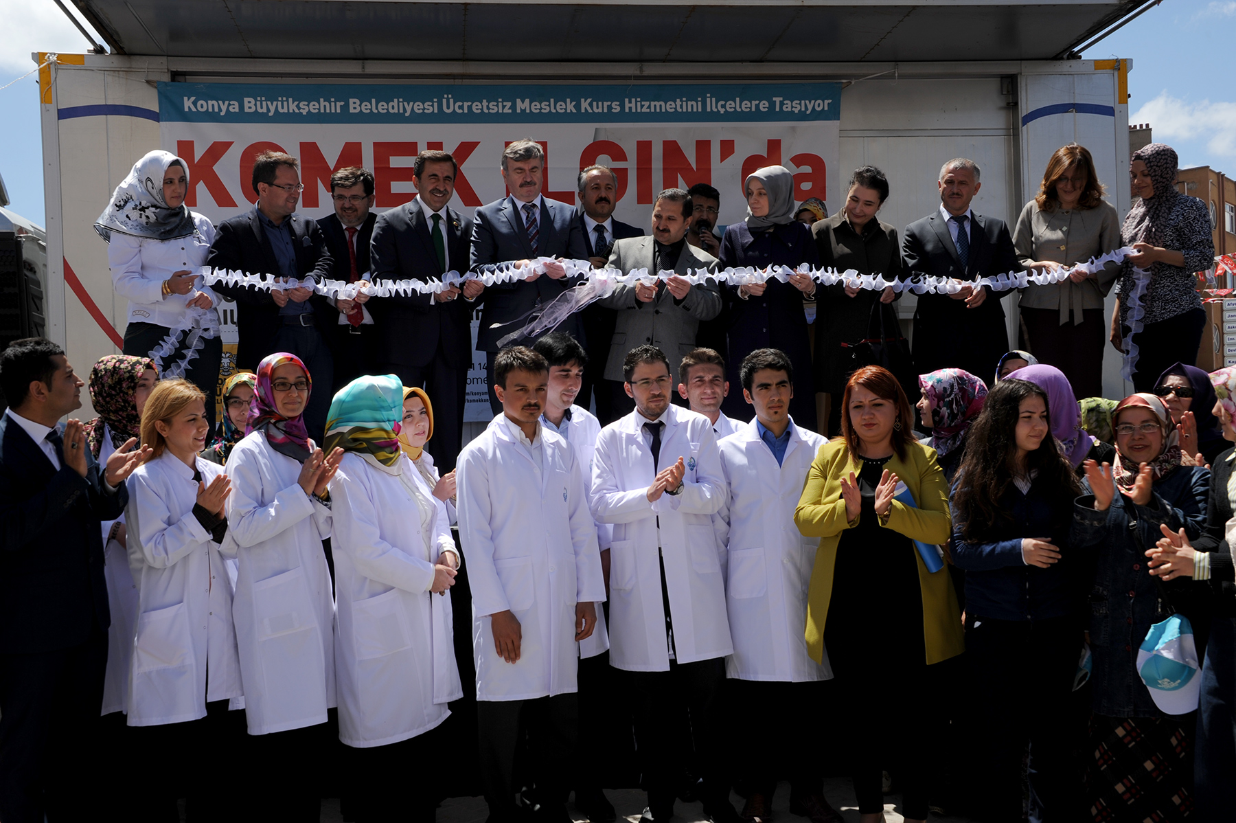 Başkan Akyürek 28 İlçede Yatırımları Başlattı