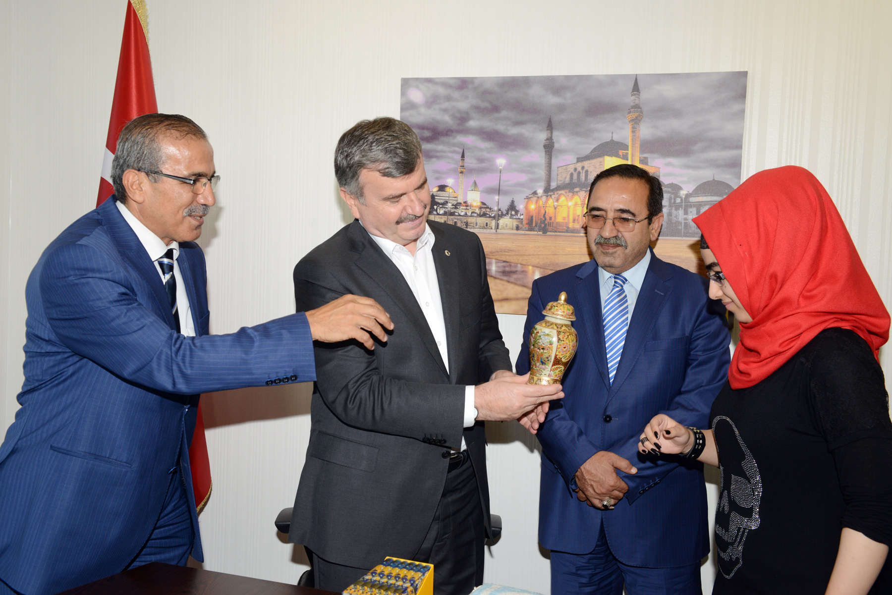 Büyükşehir'den Kuzey Iraklı Öğrencilere Eğitim Desteği