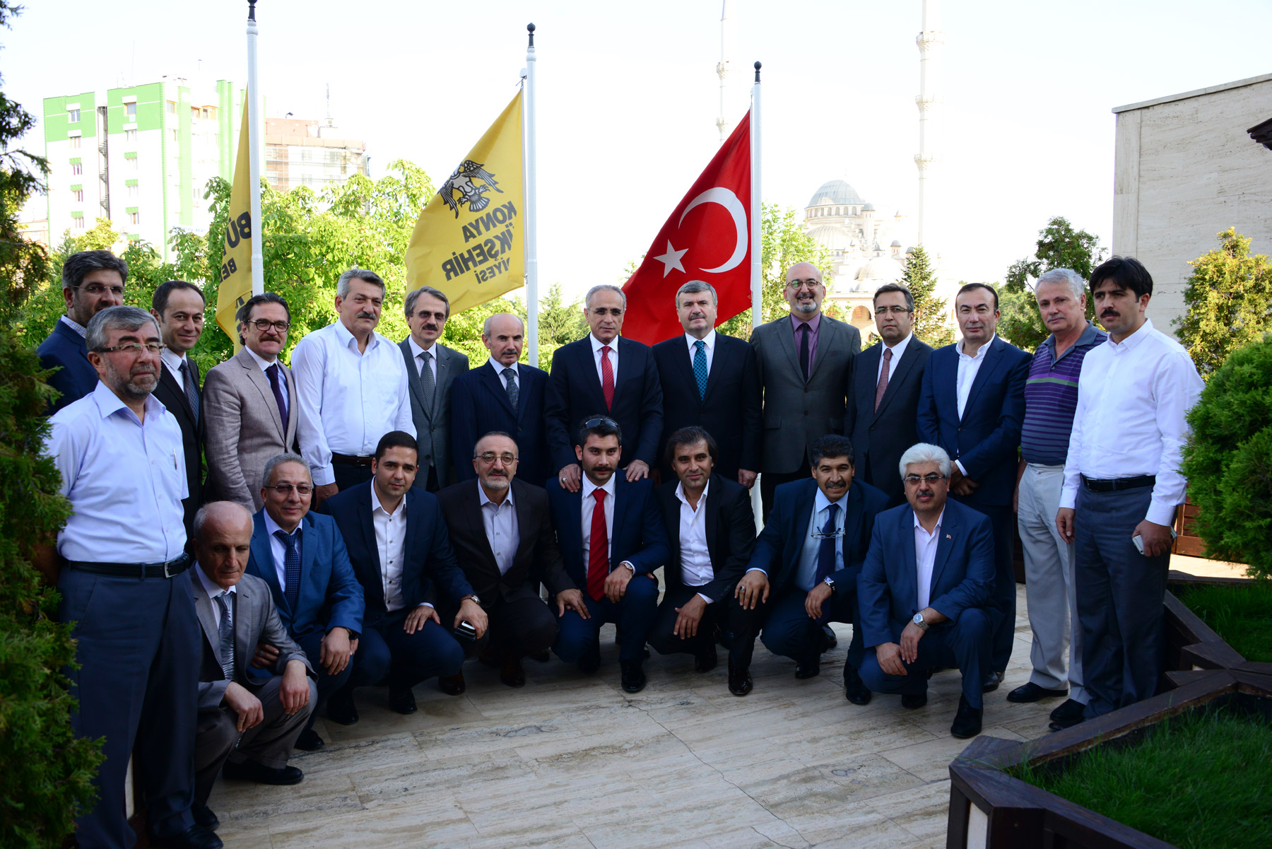 Kültür Bakanı Topçu'dan Başkan Akyürek'i Ziyaret