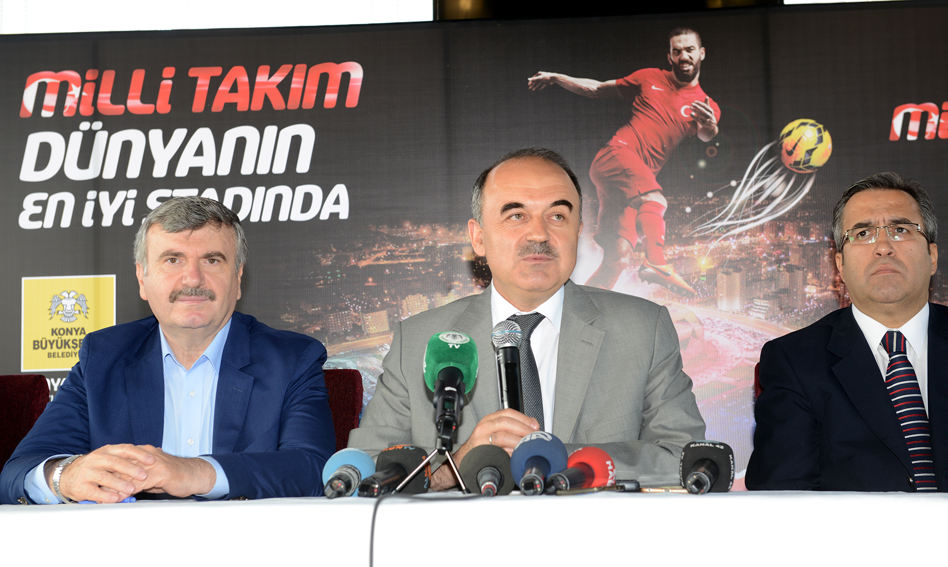 Konya Milli Maçlara Hazır