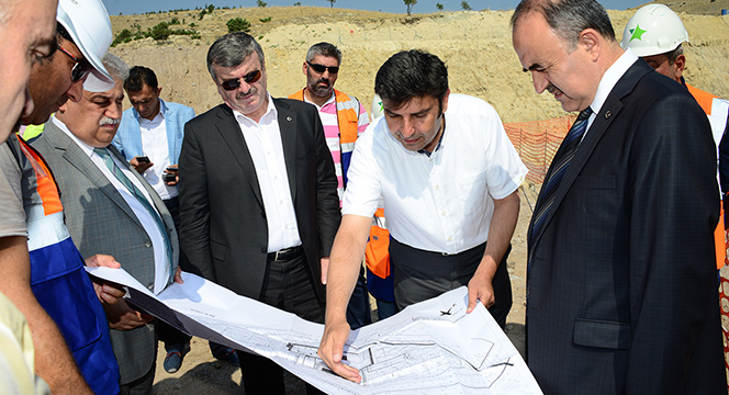 Vali Erol ve Başkan Akyürek NEÜ Kampüs İnşaatını İnceledi