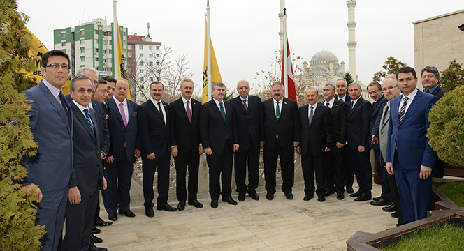 Sanayicilerden Başkan Akyürek'e Ziyaret