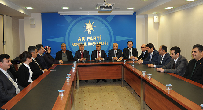 Belediye Başkanlarından İl Teşkilatına Hayırlı Olsun Ziyareti