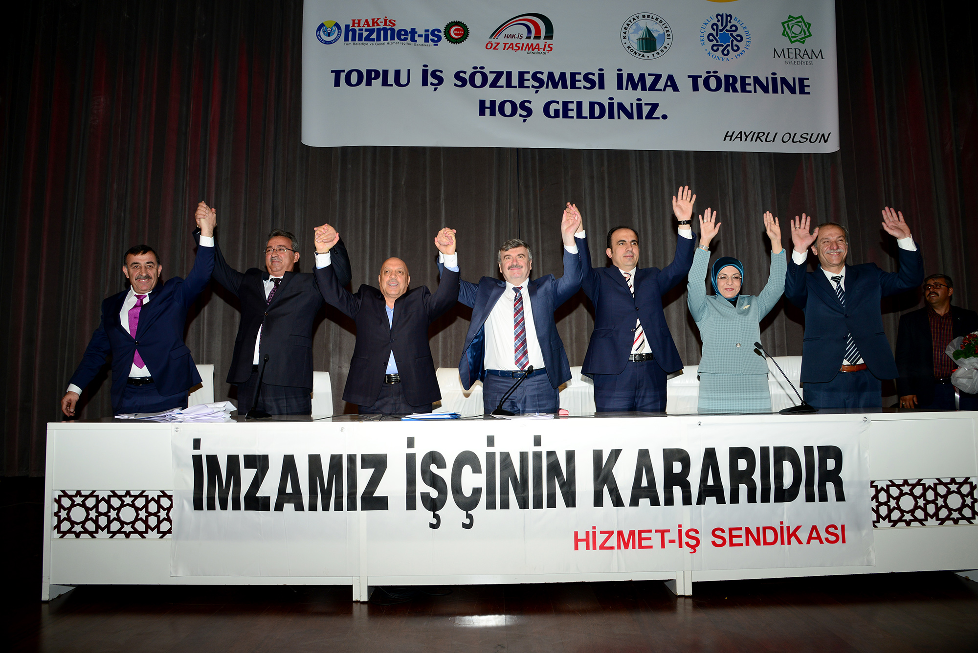 1 Mayıs ve Toplu Sözleşme Sevinci Bir Arada 