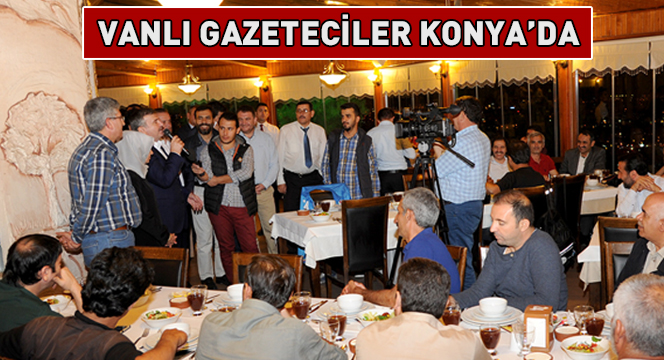 Vanlı Gazeteciler Konya'da
