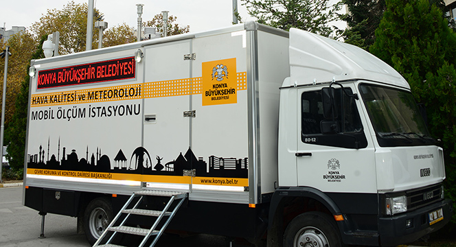 Mobil Hava Kalitesi Ölçüm İstasyonu Hizmete Girdi