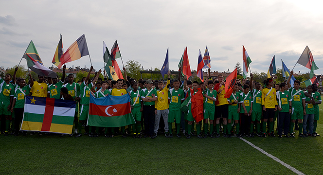 Uluslararası Öğrenci Futbol Turnuvası Yapılıyor