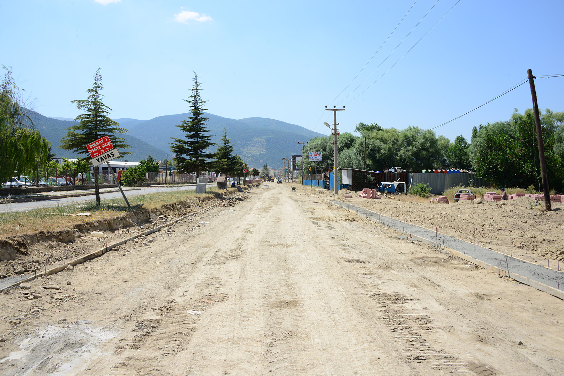 Büyükşehir'den Akşehir'e Prestij Cadde