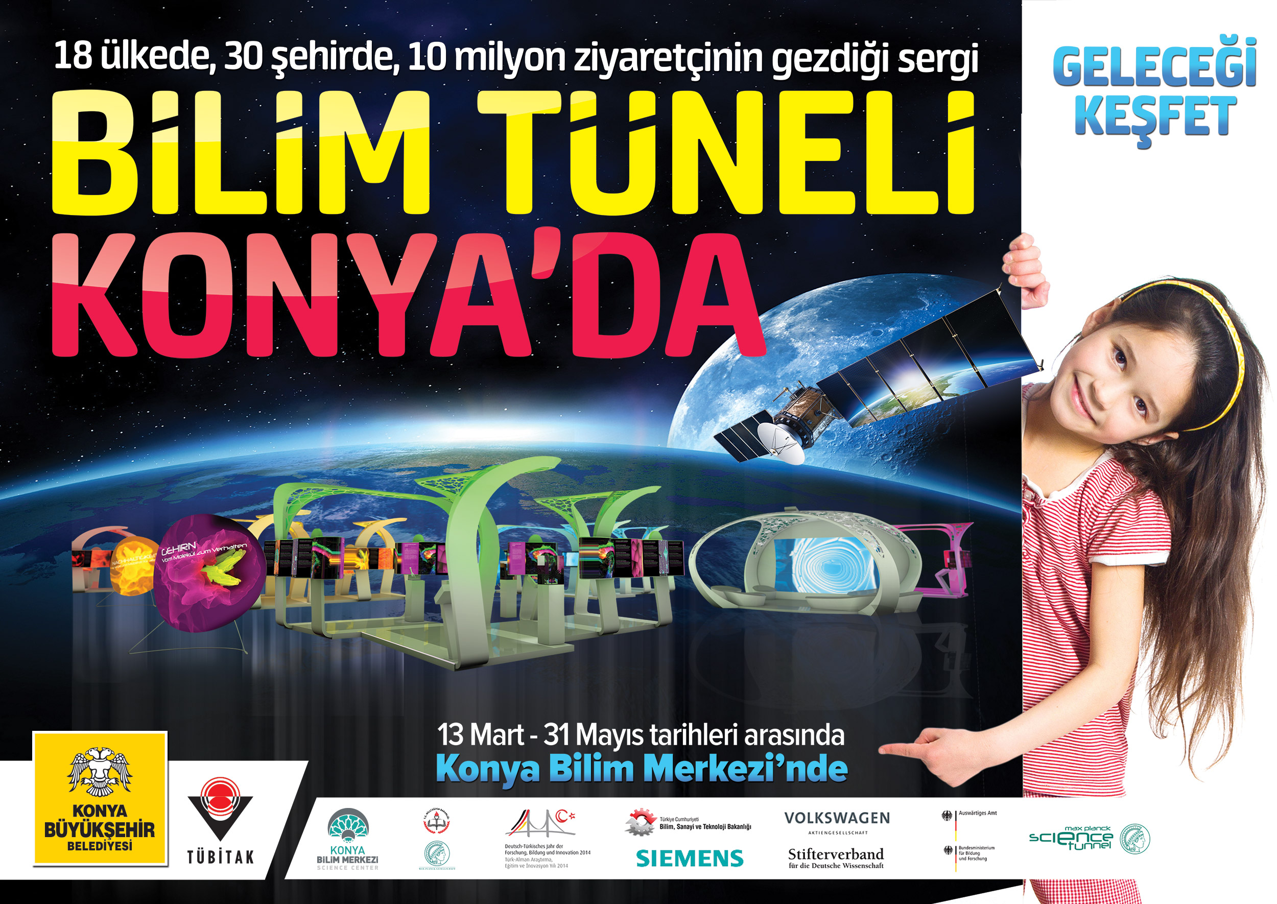 Dünyaca Ünlü Bilim Tüneli Konya'da