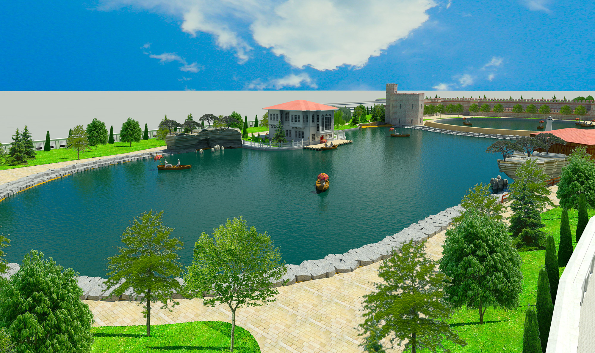 Ecdat Parkı'nda Selçuklu ve Osmanlı Mimarisi Yaşatılacak