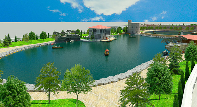 Ecdat Parkı'nda Selçuklu ve Osmanlı Mimarisi Yaşatılacak