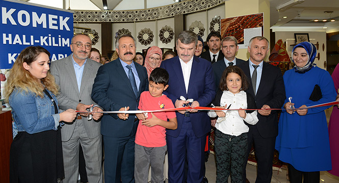 Halı ve Kilim Dokuma Geleneği KOMEK'te Canlanıyor