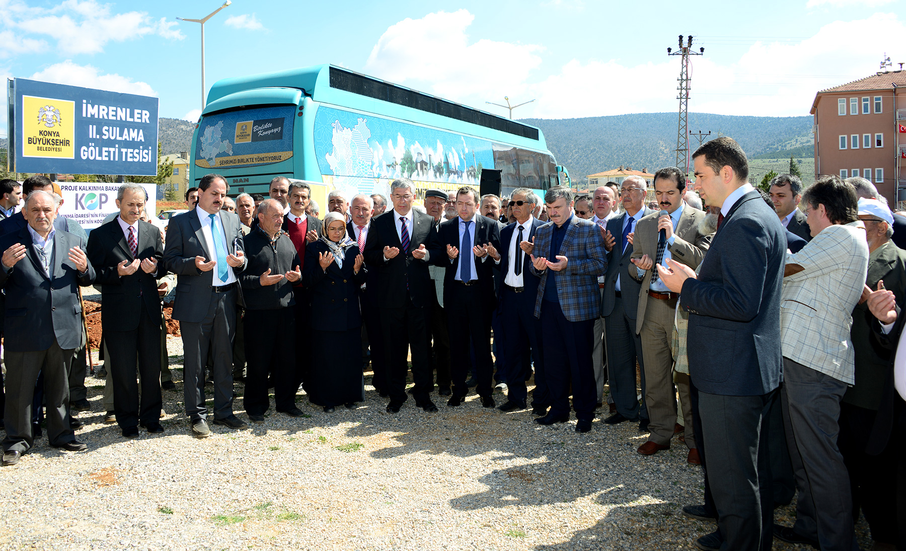 Başkan Akyürek Hüyük, Beyşehir ve Derebucak'ta Yatırımları Anlattı