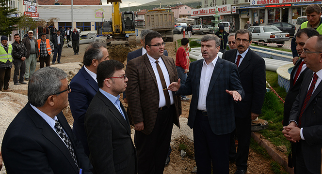 Başkan Akyürek, Yunak Yatırımlarını Başlattı