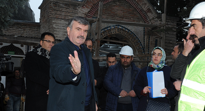 Cemel Ali Dede Türbesi ve Mescidi Restore Ediliyor