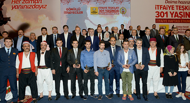 İtfaiye Basın Ödülleri Sahiplerini Buldu