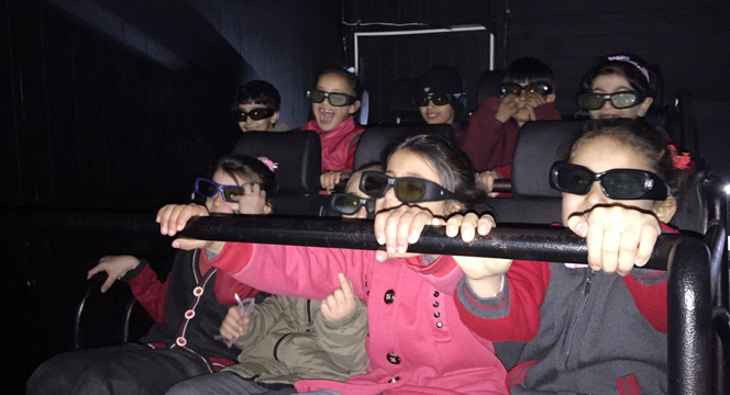 Değerler eğitimi 8D sinema ile anlatılıyor