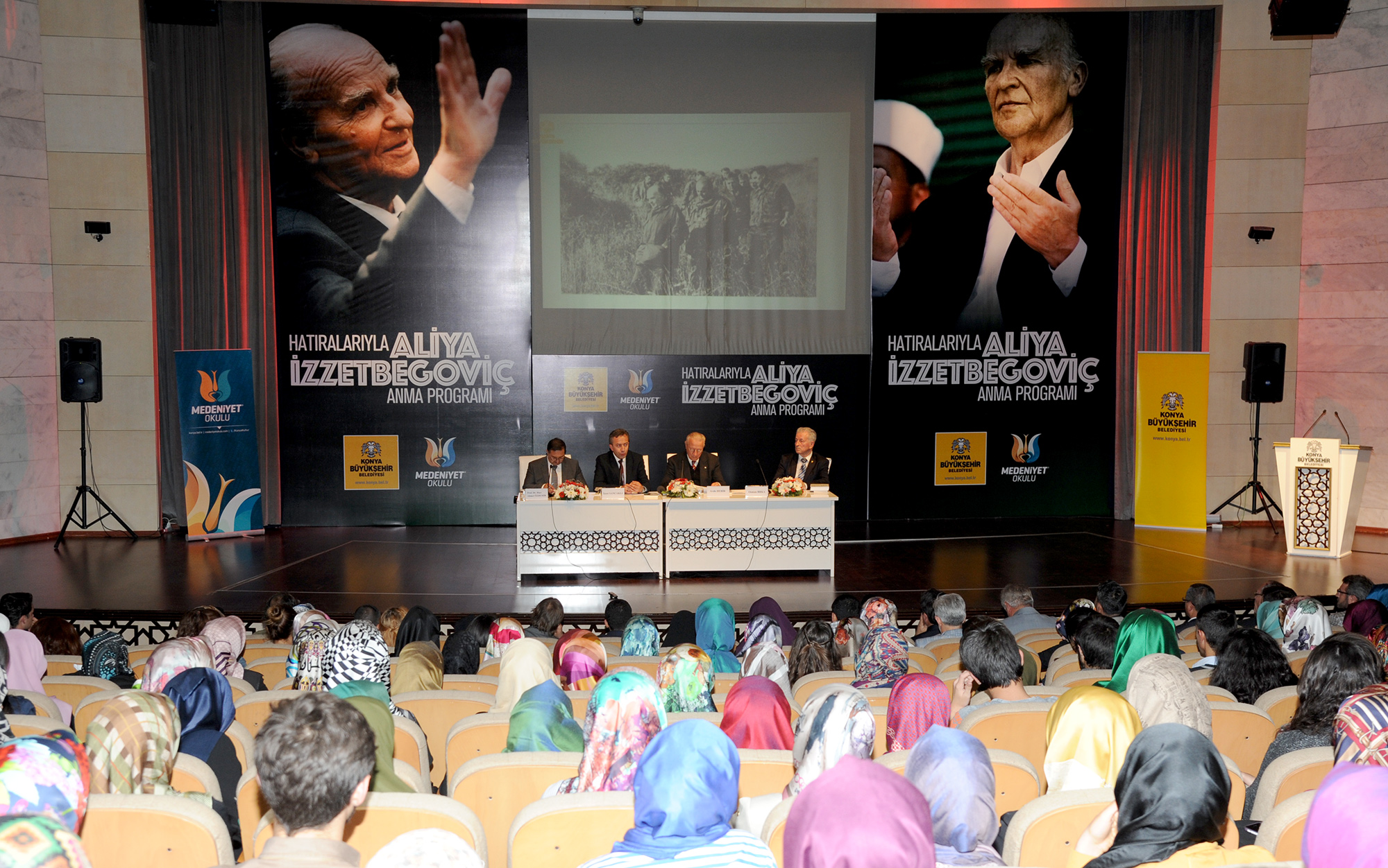 Bilge Kral Aliya İzzetbegoviç Konya'da Anıldı