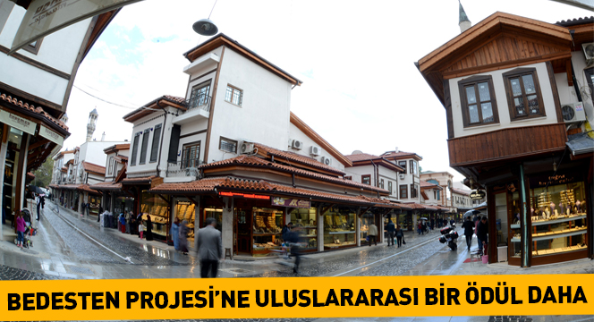 Bedesten Projesi'ne Uluslararası Bir Ödül Daha