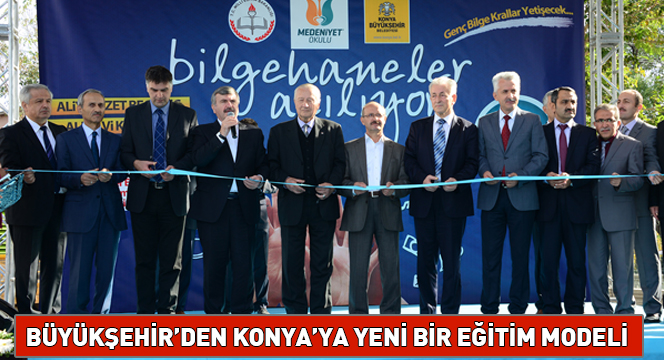 Büyükşehir'den Konya'ya Yeni Bir Eğitim Modeli