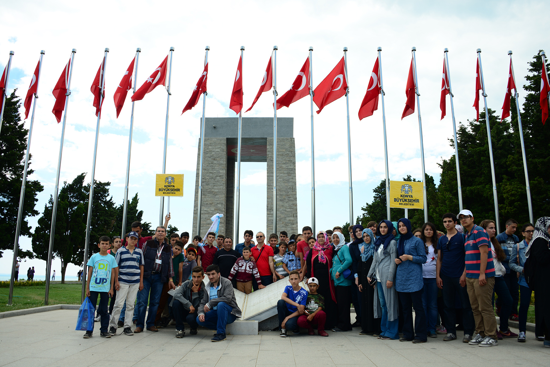 2015'te 2015 Genç Çanakkale'ye Gönderildi