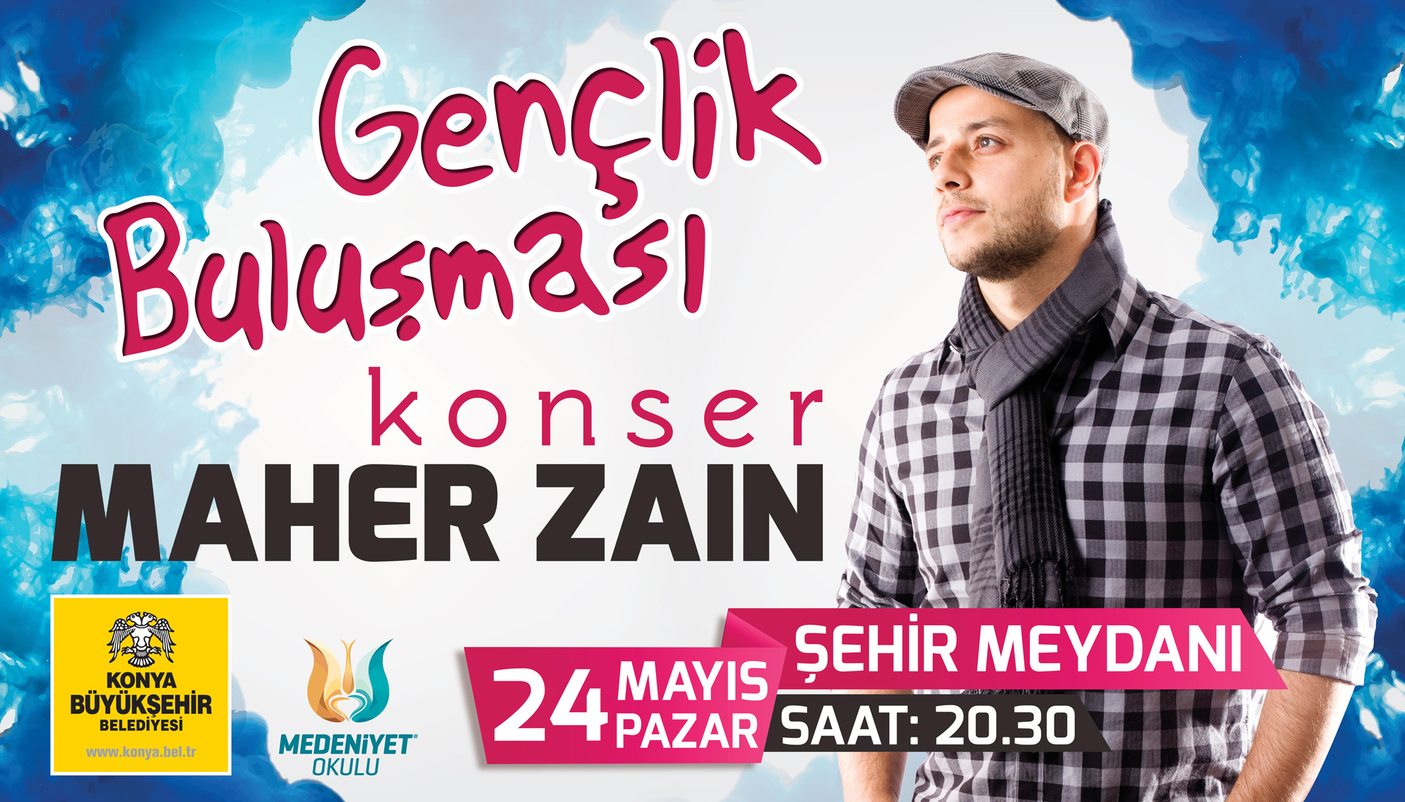 Maher Zain Konya'da Gençlerle Buluşacak
