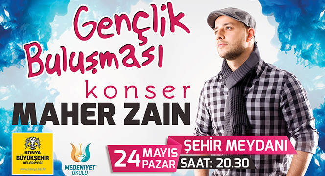 Maher Zain Konya'da Gençlerle Buluşacak