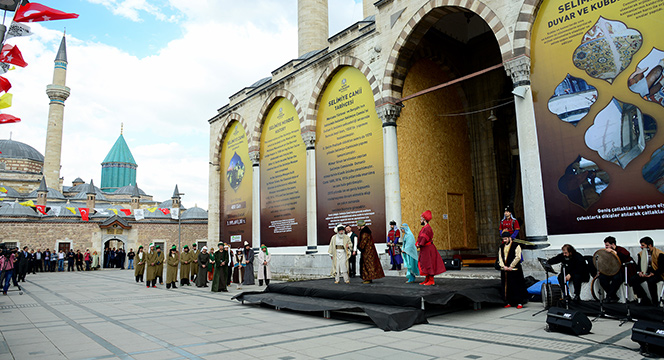 Hazreti Mevlana ve Ailesi 787. Kez Karşılandı