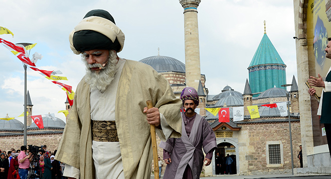 Hazreti Mevlana ve Ailesi 787. Kez Karşılandı
