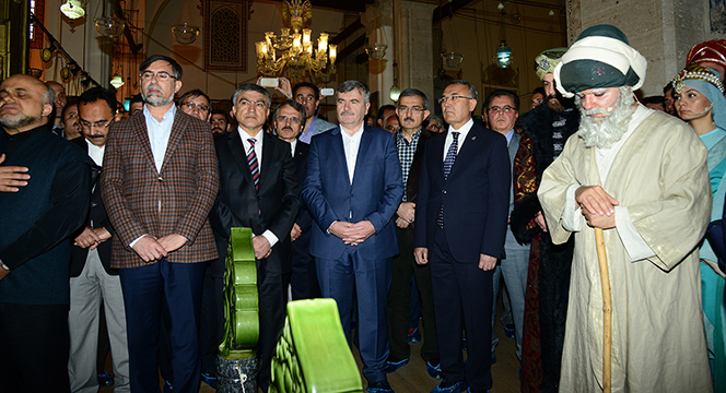 Hazreti Mevlana ve Ailesi 787. Kez Karşılandı