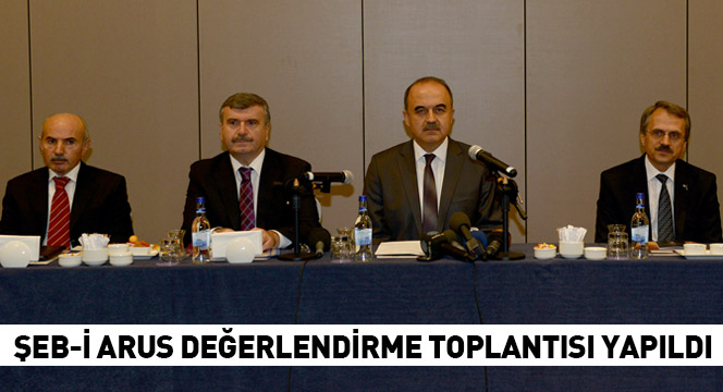 Şeb-i Arus Değerlendirme Toplantısı Yapıldı