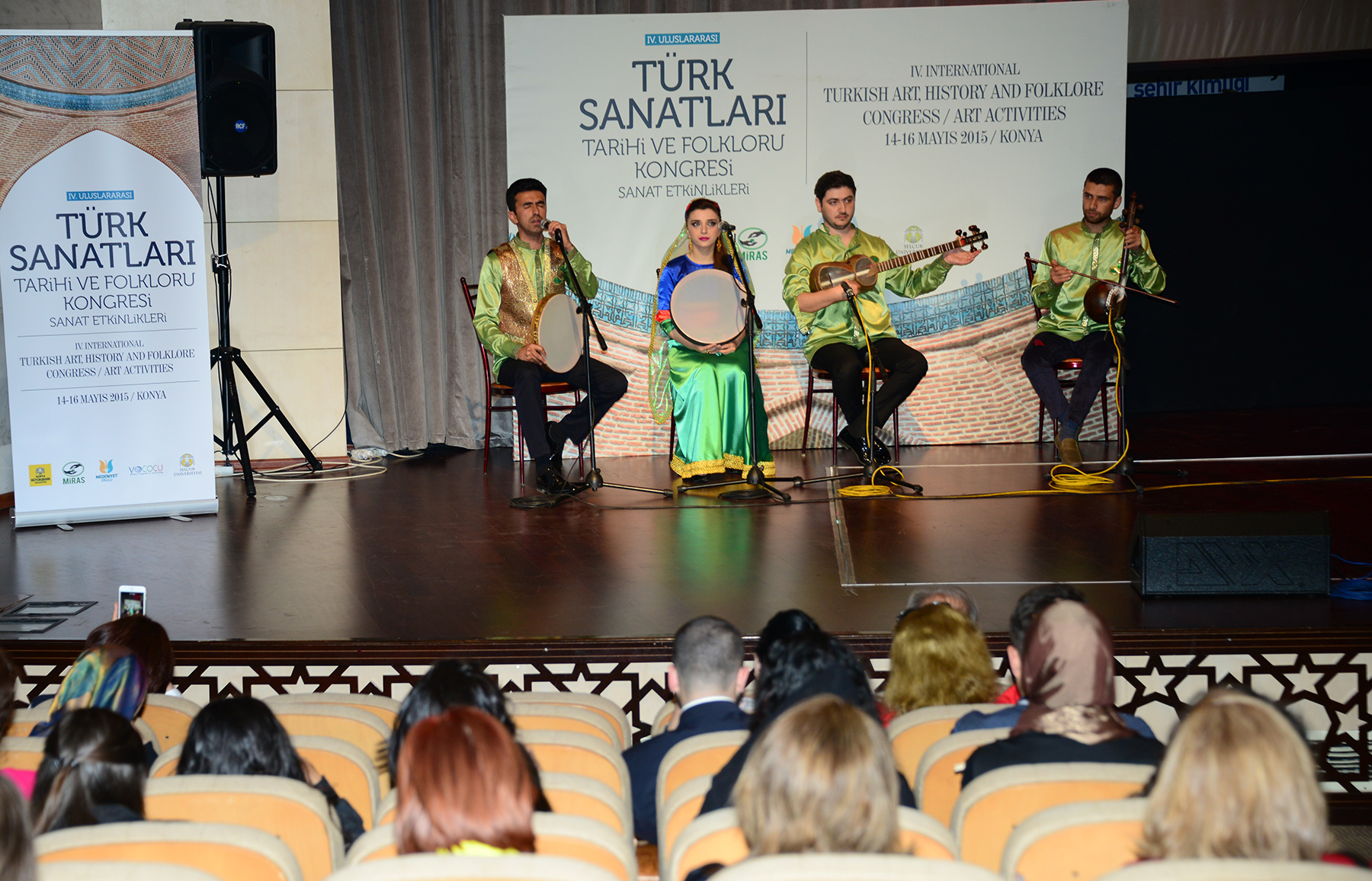 Uluslararası Türk Sanatları, Tarihi ve Folkloru Kongresi Başladı