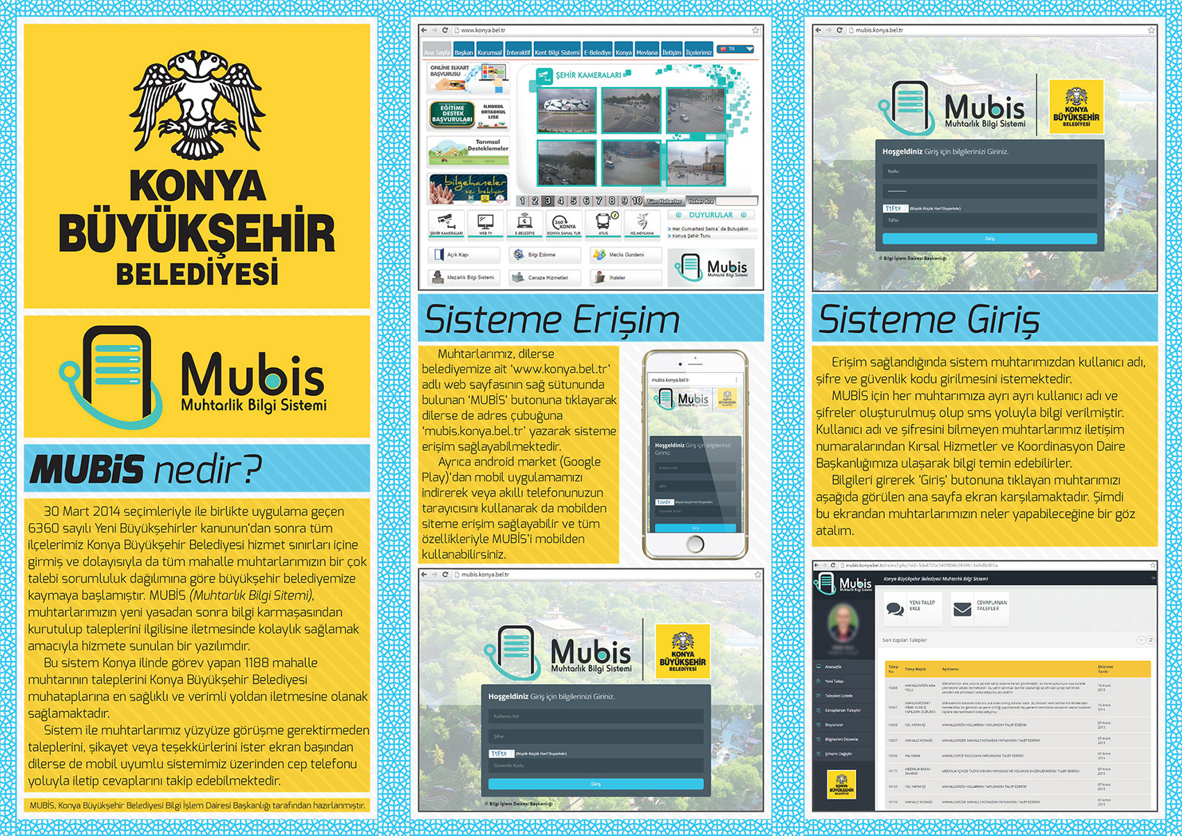 Büyükşehir'den Muhtarlık Bilgi Sistemi  