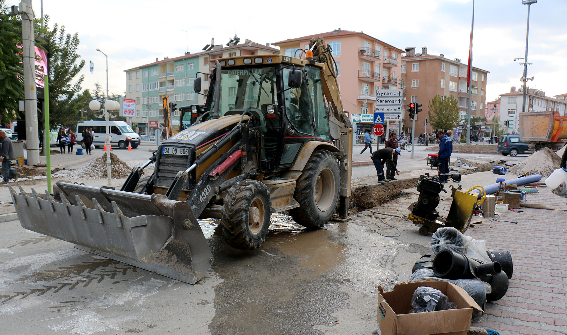 Ereğli'de Su Hatları Yenilendi