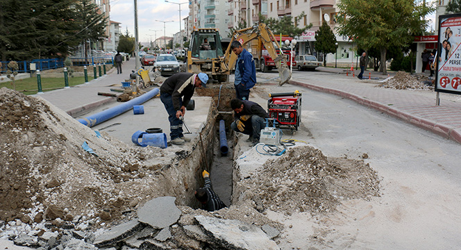 Ereğli'de Su Hatları Yenilendi